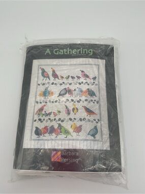"A Gathering" Bird Quilt Block of the Month Kit